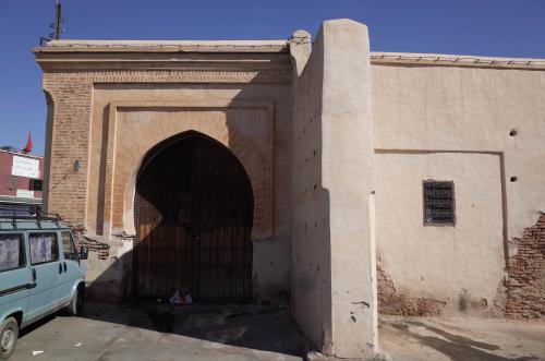 Puerta interior de la Bāb Agmāt