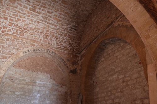 Bóveda del primer espacio interior de Bab Zaer