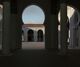  Vista virtual de uno de los patios menores de la mezquita almohade de Rabat