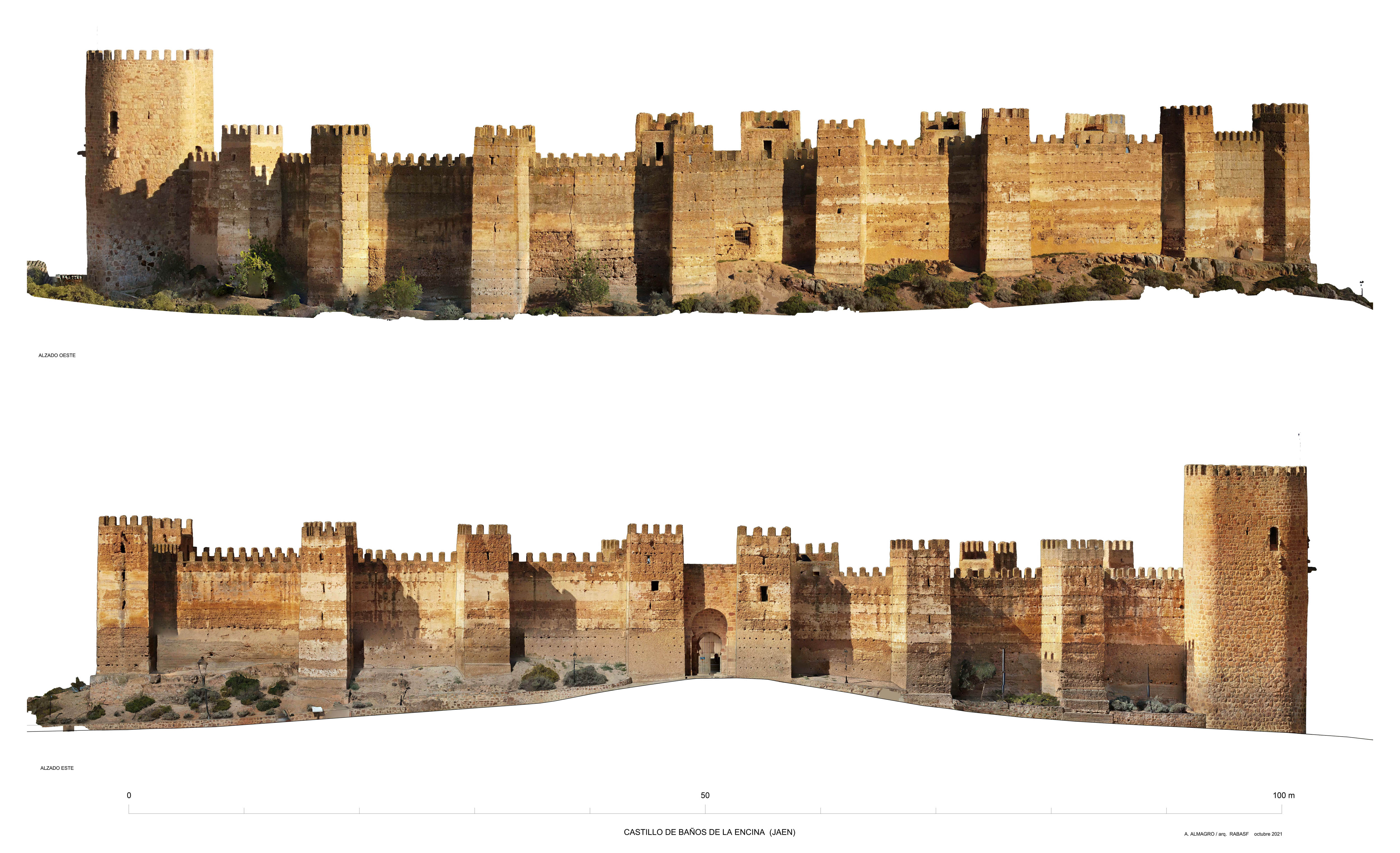 Castillo de Baños de la Encina - Baños de la Encina - Atlas Arquitectura Almohade