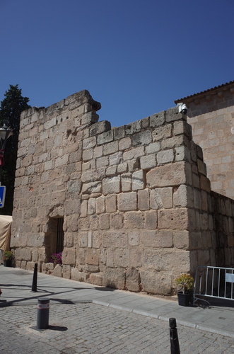 Frente noreste de la torre albarrana 4 de la alcazaba de Mérida