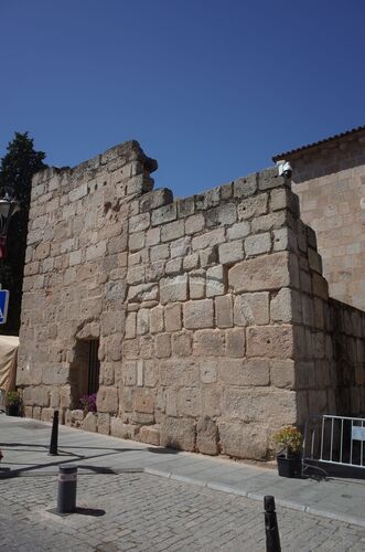 Frente noreste de la torre albarrana 4 de la alcazaba de Mérida