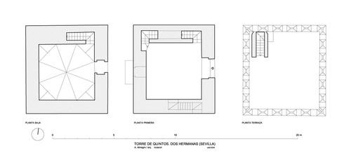 Plantas de la Torre de Quintos en Dos Hermanas