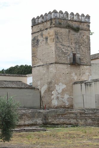 La Torre de Quintos en Dos Hermanas vista desde el noroeste