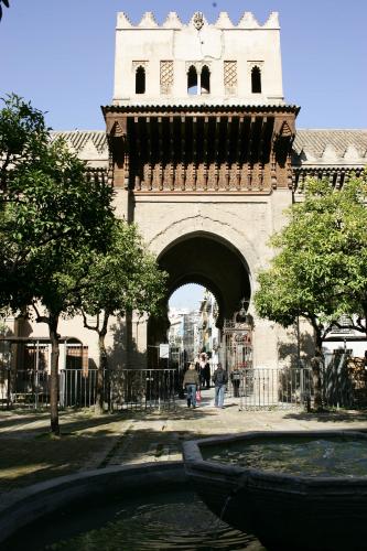 Puerta del Perdón desde el patio