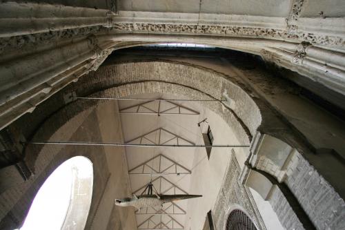 Arco entre la nave del Lagarto y la sala de oración