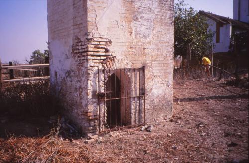 Puerta de entrada al alminar de Lerena