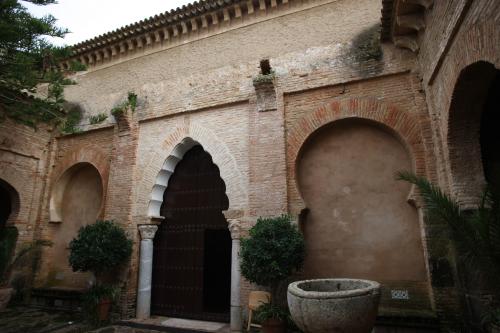 Fachada norte de la sala de oración de la mezquita de Niebla