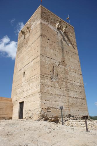 Vista de la torre desde el sureste