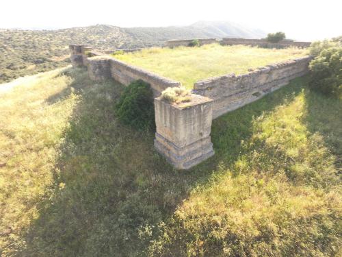 Vista del recinto desde el este