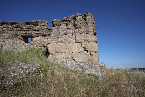 Frente noroeste de la torre del ángulo oeste