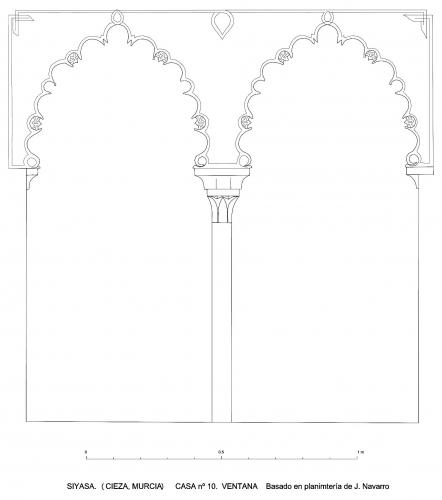 Ventana de la casa nº 10 de Medina Siyasa