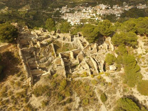 Zona meridional del Castillejo de los Guájares