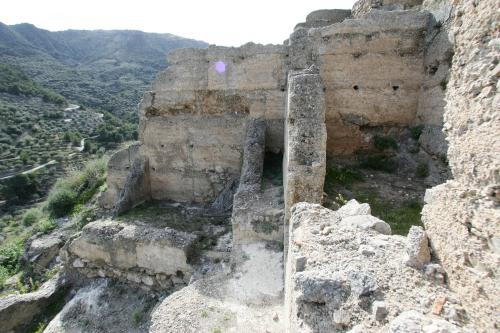 Viviendas de la zona sur del Castillejo de los Guájares