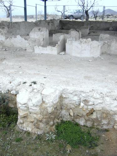 La habitación del iman con el trasdós del mihrab y cuarto del alminbar