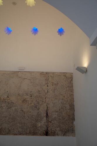 Bóveda de la alhanía occidental de la posible sala de reposo del hammam de la calle Baños de Sevilla