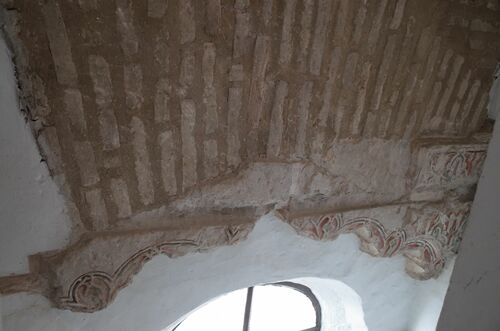 Restos del arco próximo al hammam de la calle Baños de Sevilla