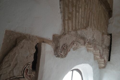 Detalle  del arco próximo al hammam de la calle Baños de Sevilla