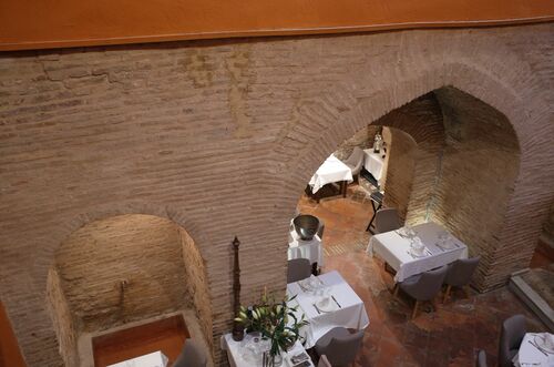 Sala del horno? del hammam de la calle Mesón del Moro de Sevilla