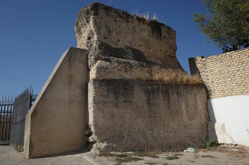 Torre del frente sur de la alcazaba de Écija conocida como del Concejo