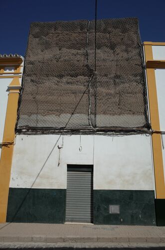 Torre del frente sureste del recinto amurallado de Marchena