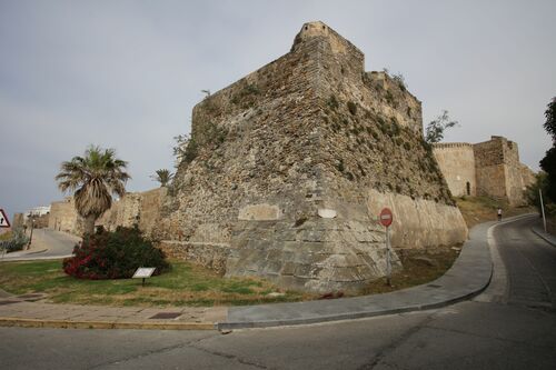 Torre del ángulo sureste de la Aljaranda del recinto amurallado de Tarifa