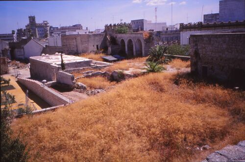 El hammam del alcázar de Jerez en 1998