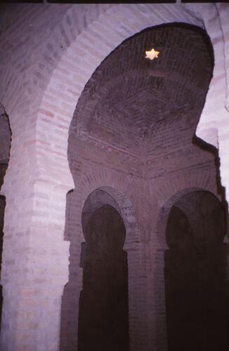 La sala templada del hammam del alcázar de Jerez