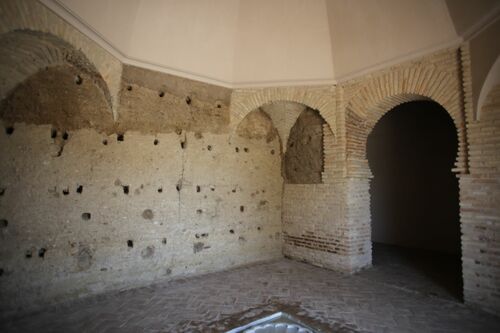 Interior de la qubba palatina del alcázar de Jerez