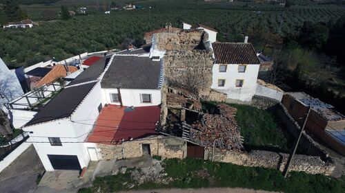 Vista aérea de la torre de Altamira