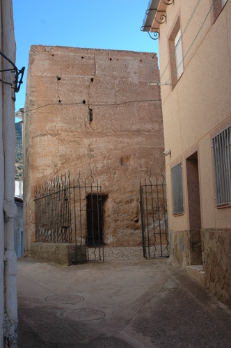 Frente norte de la torre de El Castillo