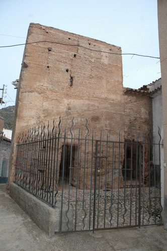 Lado norte de la torre de El Castillo