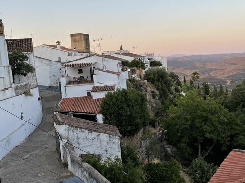 La torre de las Harinas de Zufre en la actualidad desde el suroeste