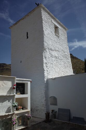 Vista del alminar de Velefique desde el suroeste