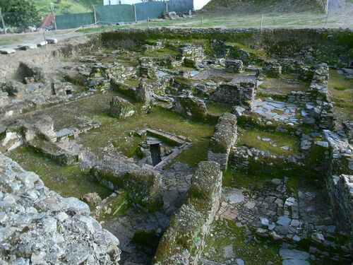 viviendas de la alcazaba de Mértola