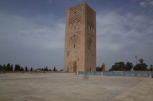 Vista del alminar desde el suroeste