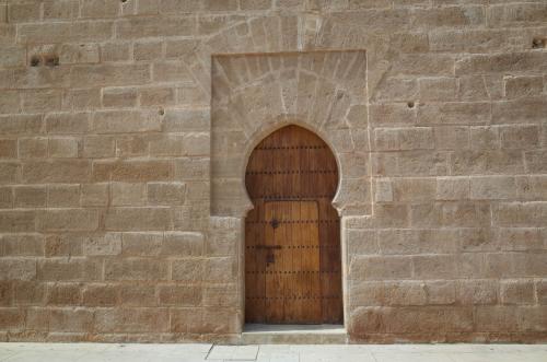 Puerta de entrada al alminar