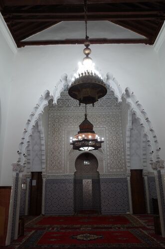Mihrab de la mezquita de Salé