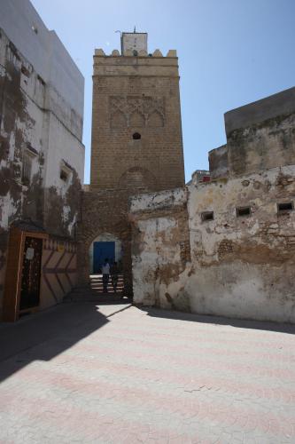 Vista del alminar desde el norte