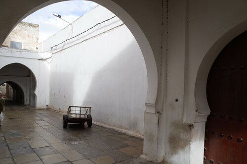 Fachada occidental de la mezquita mayor de Taza