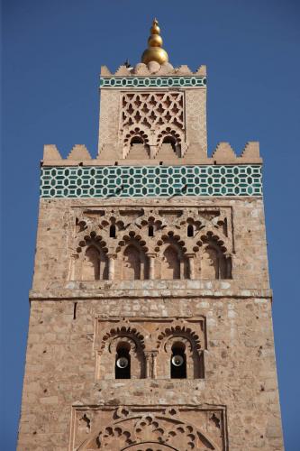 Detalle del alzado norte del alminar