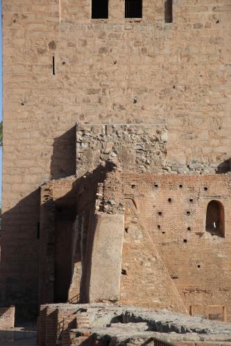 Detalle del alzado norte del alminar