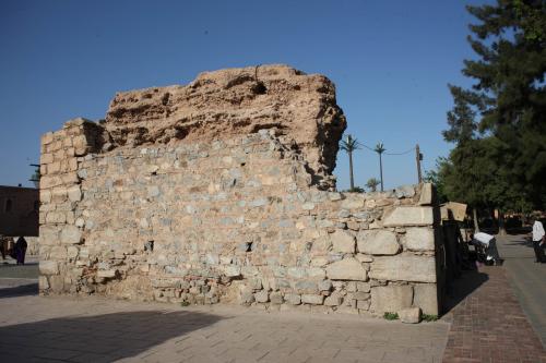 Lado orientel del primer alminar