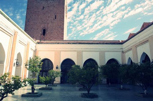 Lado este del patio de la segunda fase