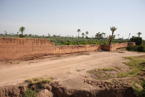 Muralla de cierre de la parte oriental del lado sur de Dar al-Hana