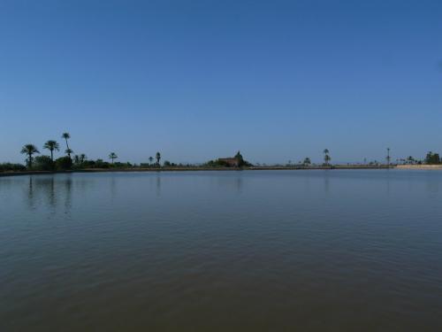 Albercón de Dār al-Hanāʾ desde el sur