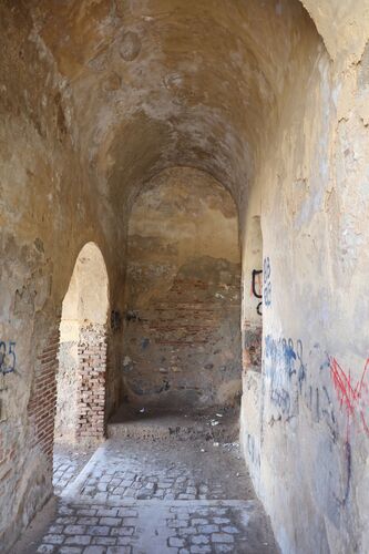Vista del interior de la Bāb al-Ŷāmaʿ de Taza