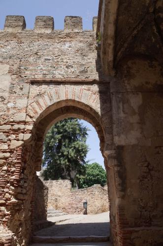 Vista de la puerta inetrior desde el patio