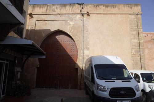 Puerta interior de la Bāb al-‘Alū