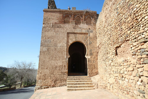 Arco exterior de la puerta del Buey de Niebla